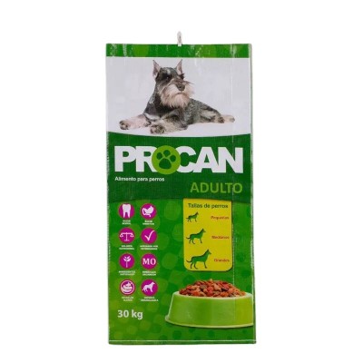 high quality 20kg animal feed packing bag cat food bag pet dog food bag